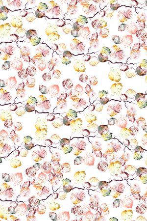 小碎花印花花型图片
