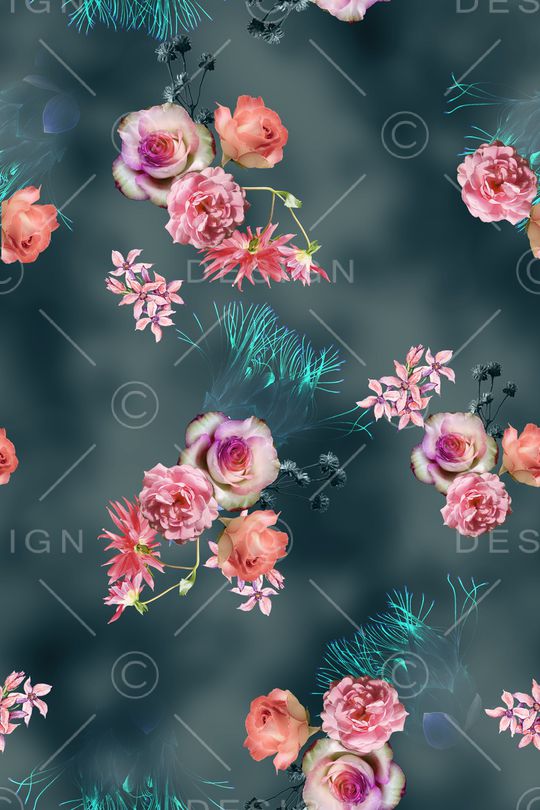 女装印花花型图片