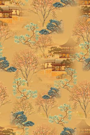 连衣裙印花花型图片