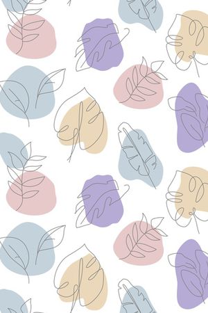 简约印花花型图片
