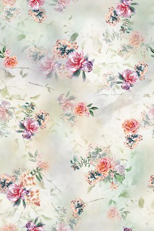 花卉印花花型图片