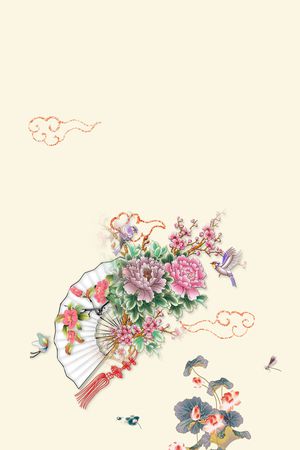 定位花印花花型图片