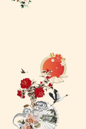 定位花印花花型图片
