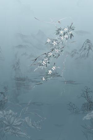 民族花卉印花花型图片
