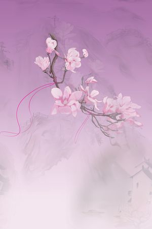 民族花卉印花花型图片