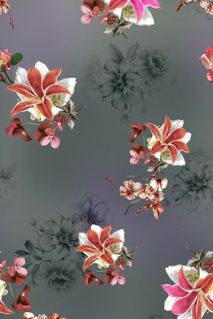 女装印花花型图片