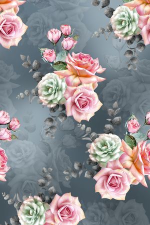 女装印花花型图片