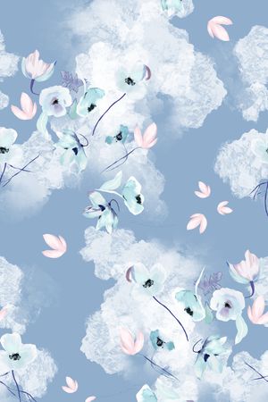 肌理印花花型图片