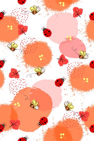 涂鸦印花花型图片