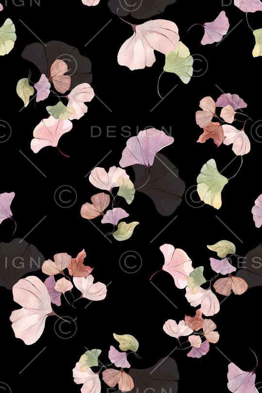 趋势花型印花花型图片