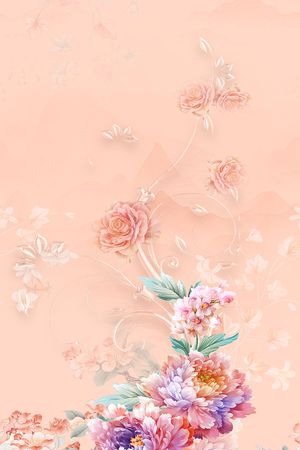 定位花印花花型图片
