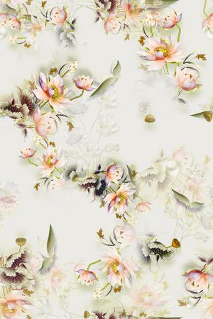 奢华印花花型图片