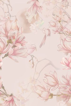 旗袍印花花型图片