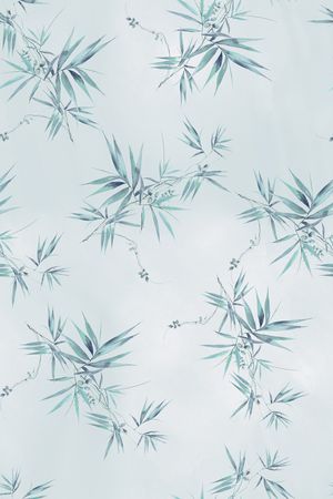 抽象花卉印花花型图片