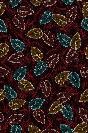 几何印花花型图片