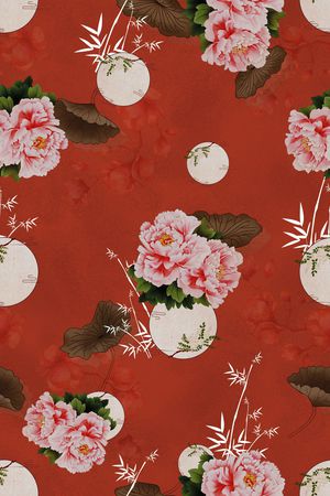 数码花型印花花型图片