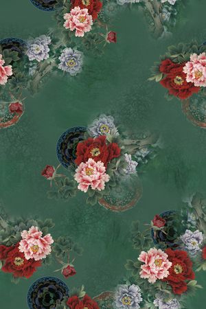 数码花型印花花型图片