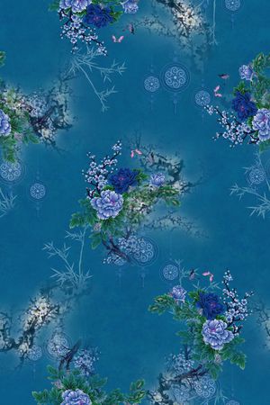 数码花型印花花型图片