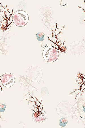 连衣裙印花花型图片
