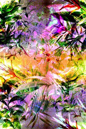花卉印花花型图片
