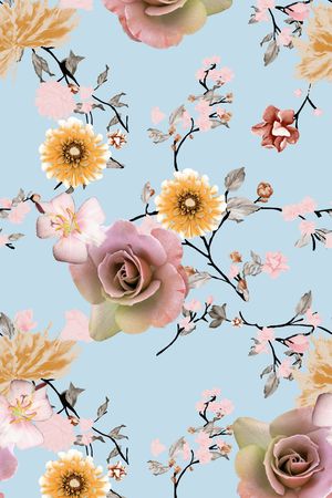 女装印花花型图片