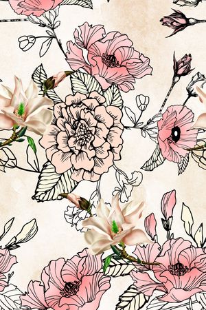 女装印花花型图片