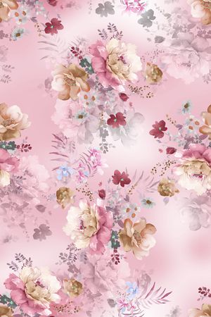 花卉印花花型图片
