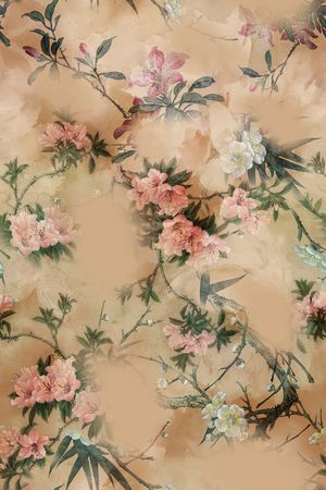 花卉印花花型图片