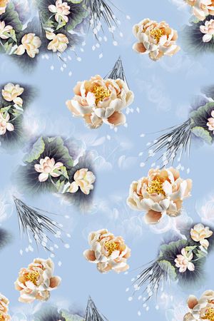 女装印花花型图片