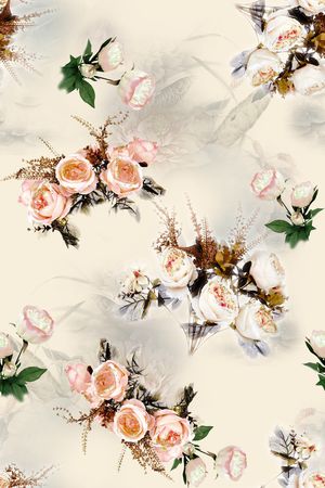 女装印花花型图片