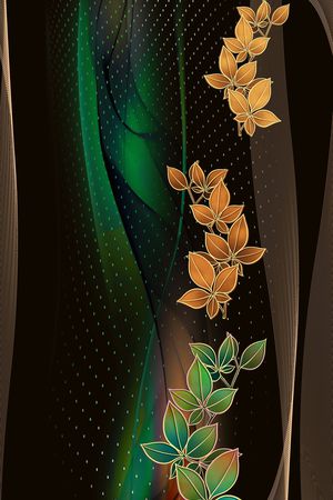 连衣裙印花花型图片
