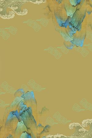 海浪印花花型图片