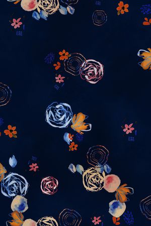 几何印花花型图片