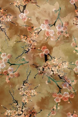 花卉印花花型图片