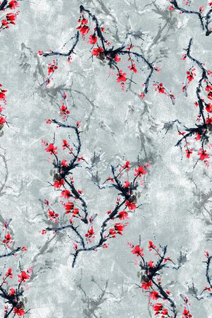 花卉印花花型图片
