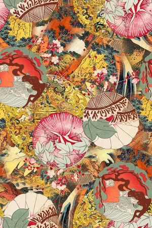 女装印花花型图片