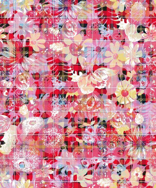 涂鸦印花花型图片