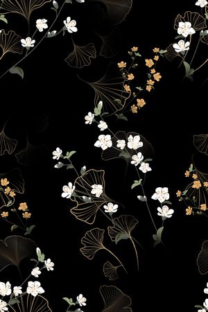 连衣裙印花花型图片