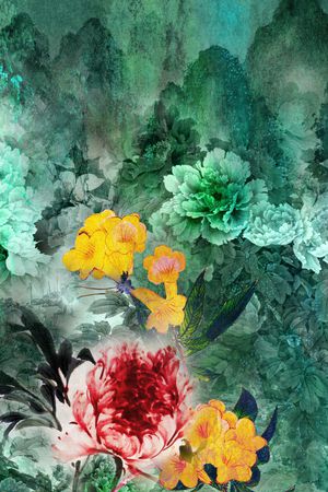 纹理印花花型图片
