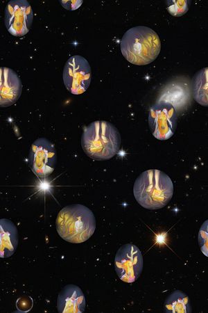 星空印花花型图片