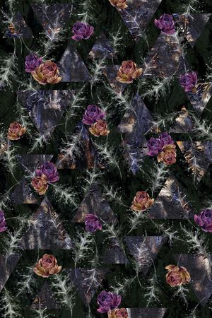 女装印花花型图片