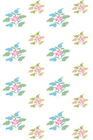花卉印花花型图片