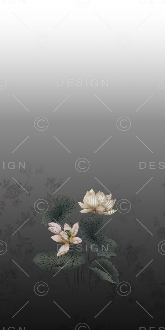 定位花印花花型图片