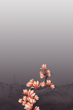 定位花印花花型图片