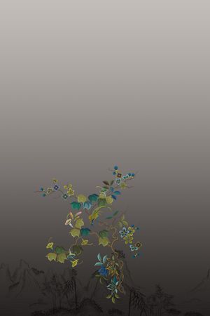 定位花印花花型图片