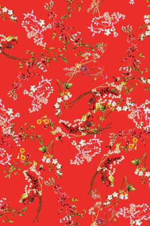 红花印花花型图片