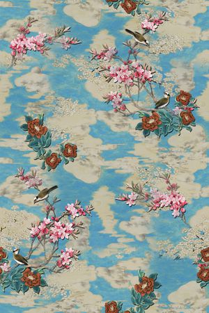 香云纱印花花型图片