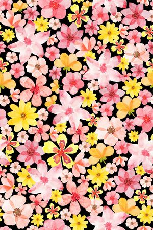 花卉印花花型图片