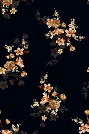 数码花型印花花型图片