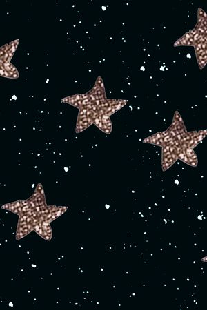 星星印花花型图片